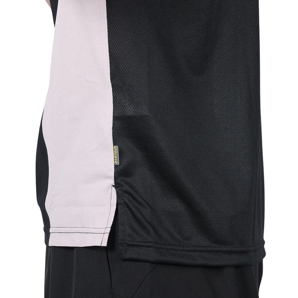 アスレタ（ATHLETA）（メンズ）サッカー フットサルウェア プラクティスTシャツ 3386 BLK/BEG