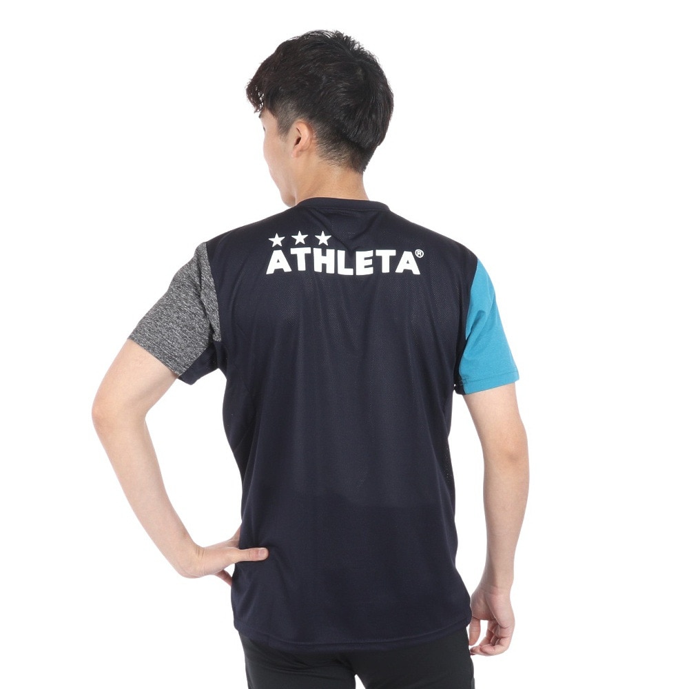 アスレタ（ATHLETA）（メンズ）サッカー フットサルウェア プラクティスTシャツ 3386 NVY