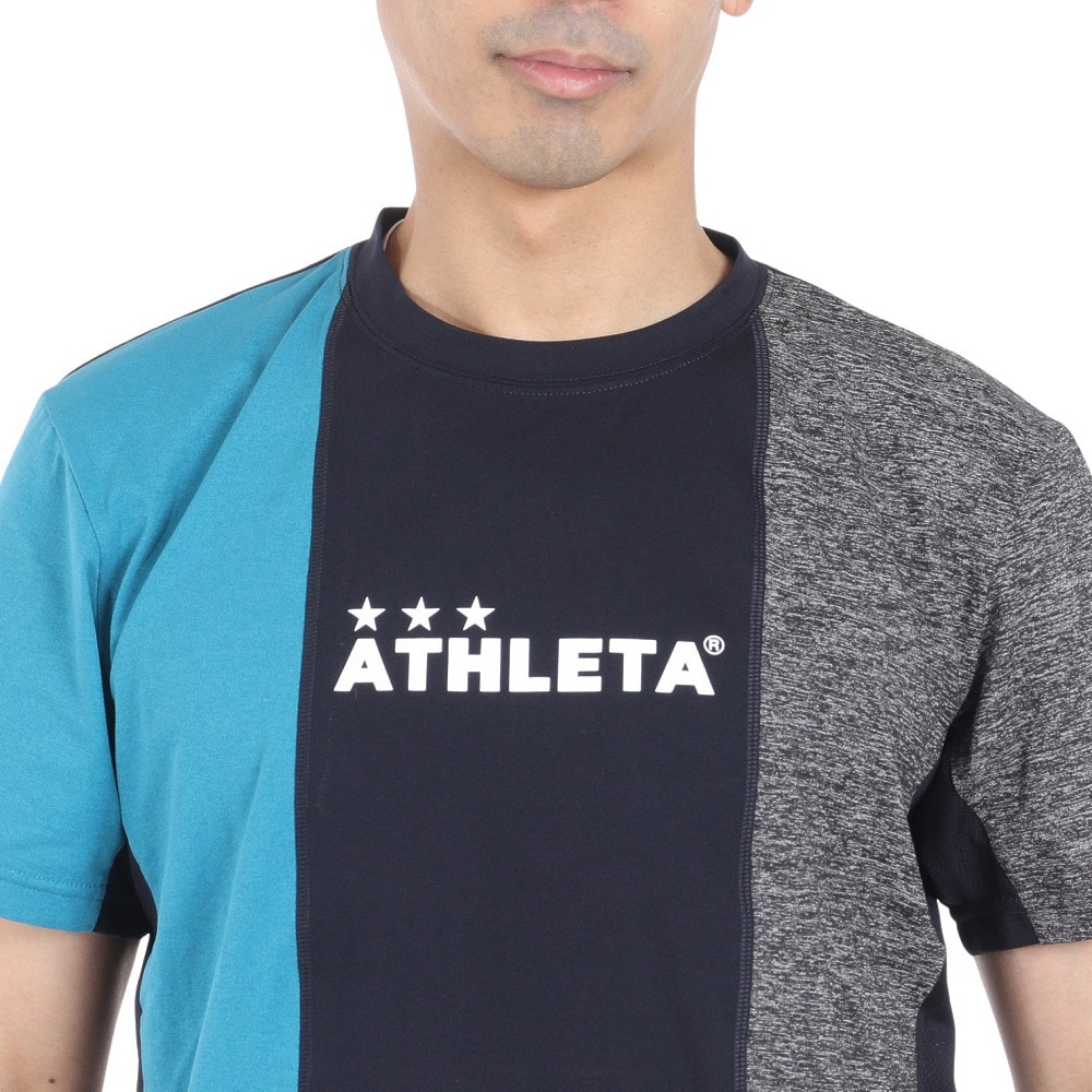 アスレタ（ATHLETA）（メンズ）サッカー フットサルウェア プラクティスTシャツ 3386 NVY