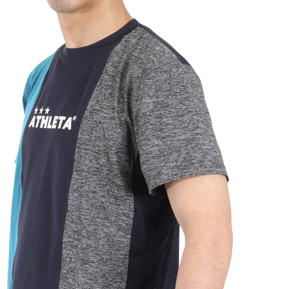 アスレタ（ATHLETA）（メンズ）サッカー フットサルウェア プラクティスTシャツ 3386 NVY