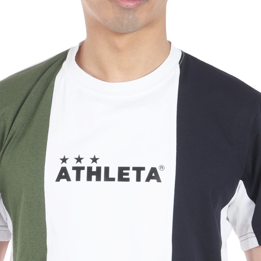 アスレタ（ATHLETA）（メンズ）サッカー フットサルウェア プラクティスTシャツ 3386 WHT