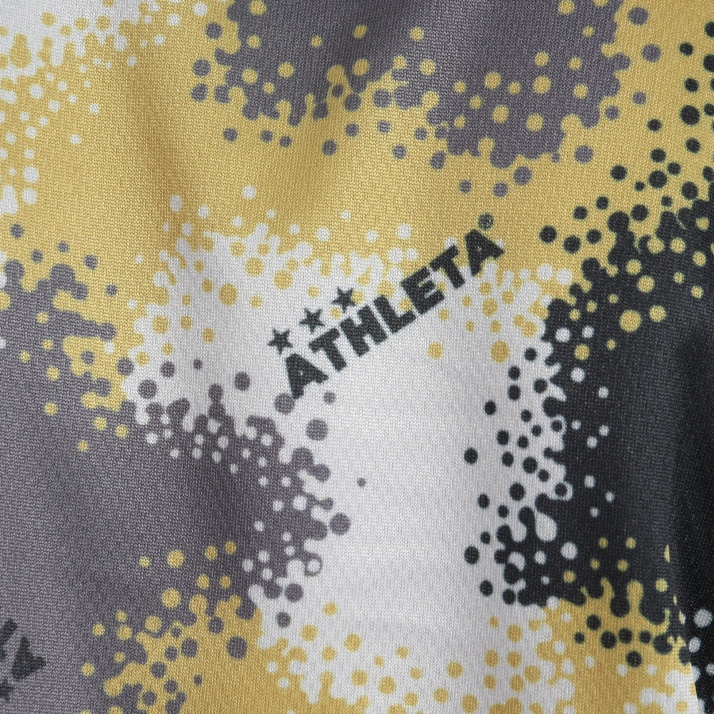 アスレタ（ATHLETA）（メンズ）サッカー フットサルウェア 柄プラクティスシャツ XE-450 BLK