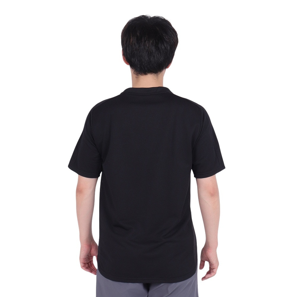 スフィーダ（SFIDA）（メンズ、レディース）サッカー フットサルウェア TEAMPres プラクティスシャツ 半袖 SA-24805 BLK/PCFC 速乾