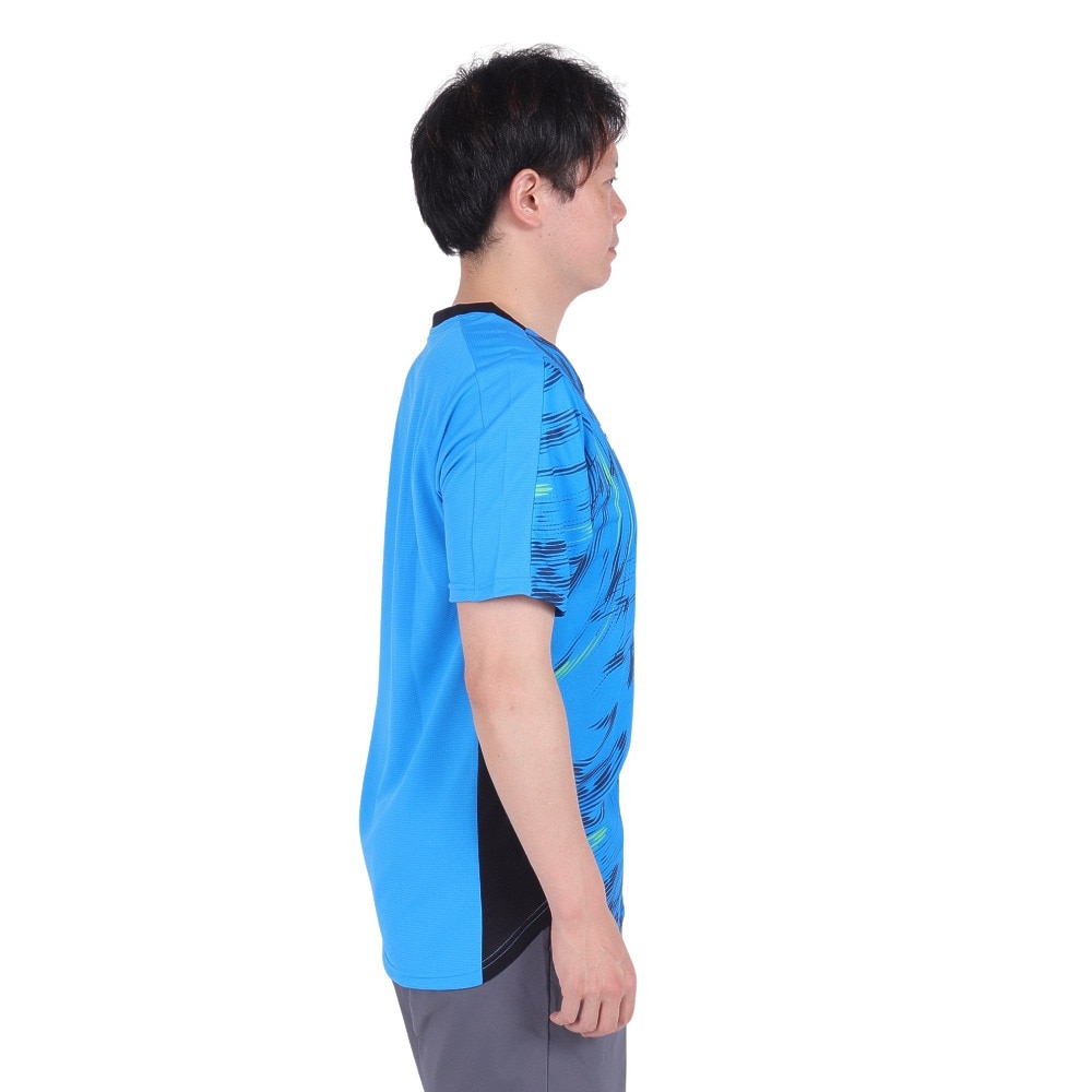 スフィーダ（SFIDA）（メンズ、レディース）サッカー フットサルウェア TEAMPres プラクティスシャツ 半袖 SA-24805 BLU/NVY 速乾