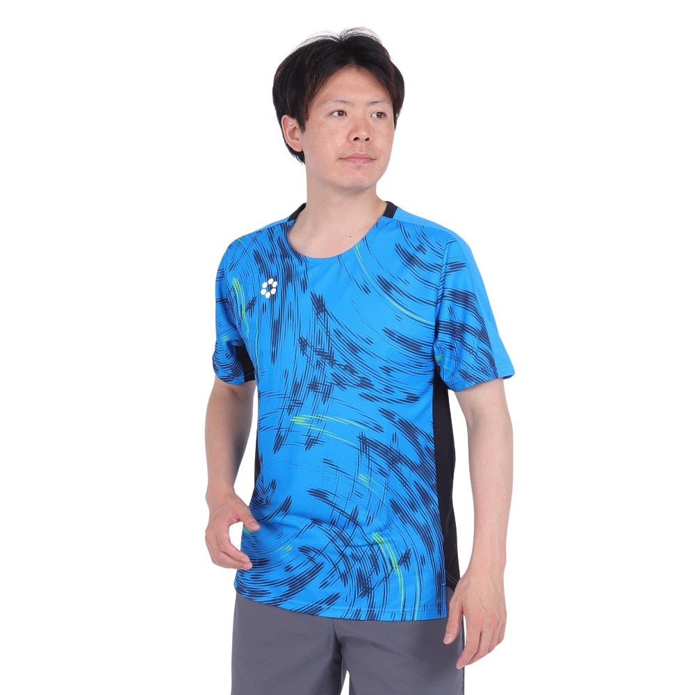 スフィーダ（SFIDA）（メンズ、レディース）サッカー フットサルウェア TEAMPres プラクティスシャツ 半袖 SA-24805 BLU/NVY 速乾