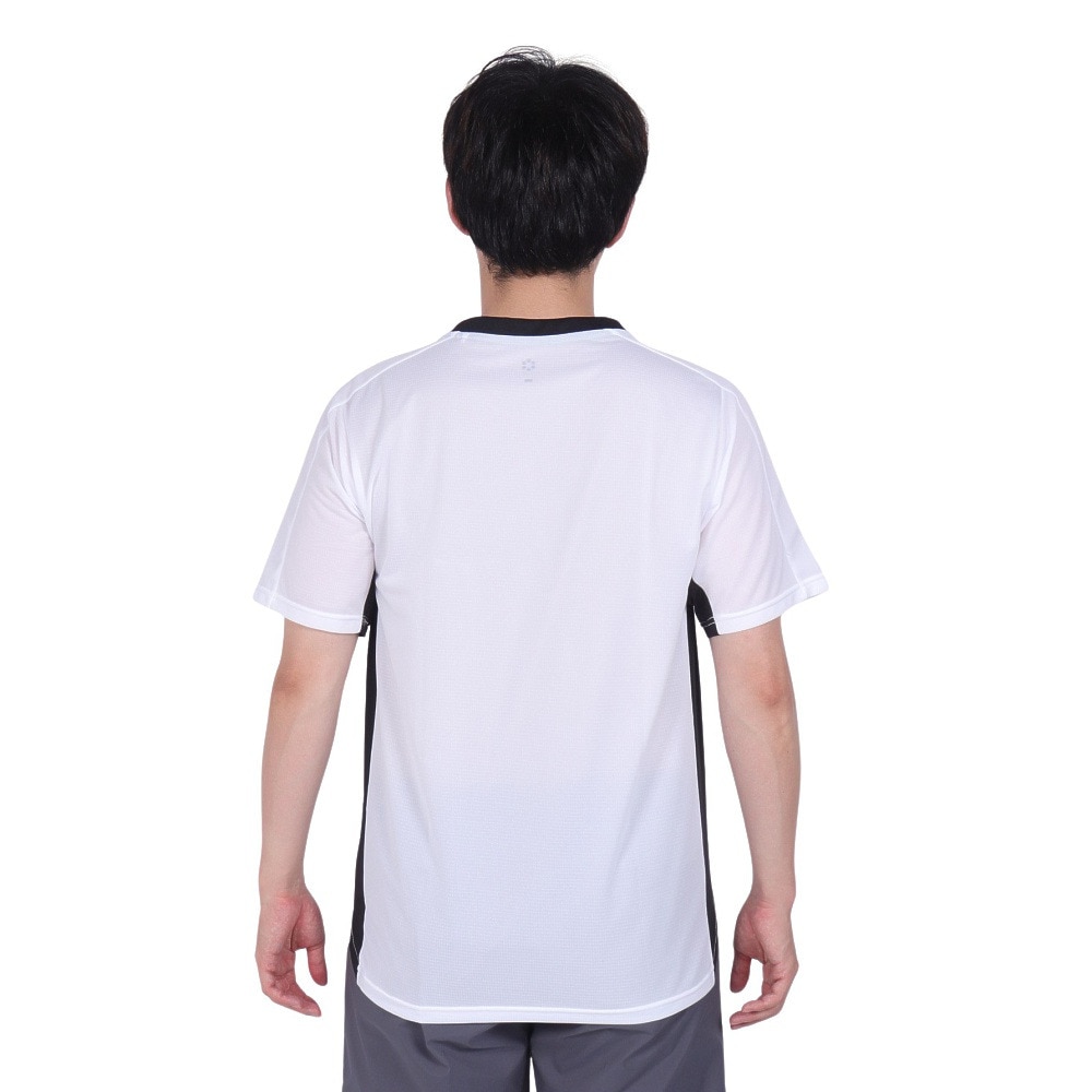 スフィーダ（SFIDA）（メンズ、レディース）サッカー フットサルウェア TEAMPres プラクティスシャツ 半袖 SA-24805 WHT/PCFC 速乾