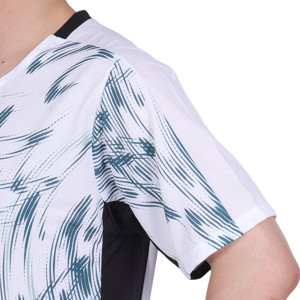 スフィーダ（SFIDA）（メンズ、レディース）サッカー フットサルウェア TEAMPres プラクティスシャツ 半袖 SA-24805 WHT/PCFC 速乾