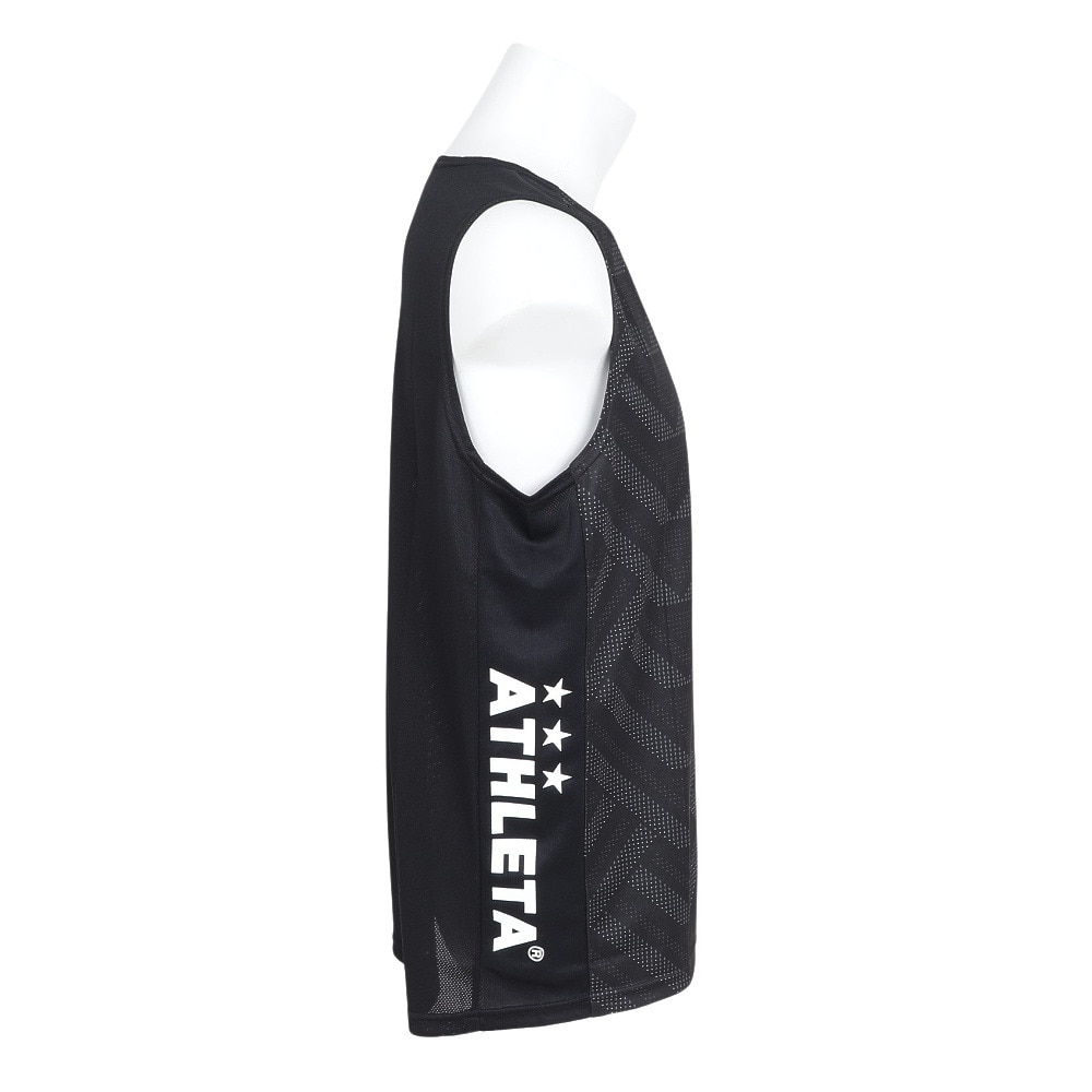 アスレタ（ATHLETA）（メンズ）サッカー フットサルウェア ノースリーブプラクティスシャツ 1099 BLK