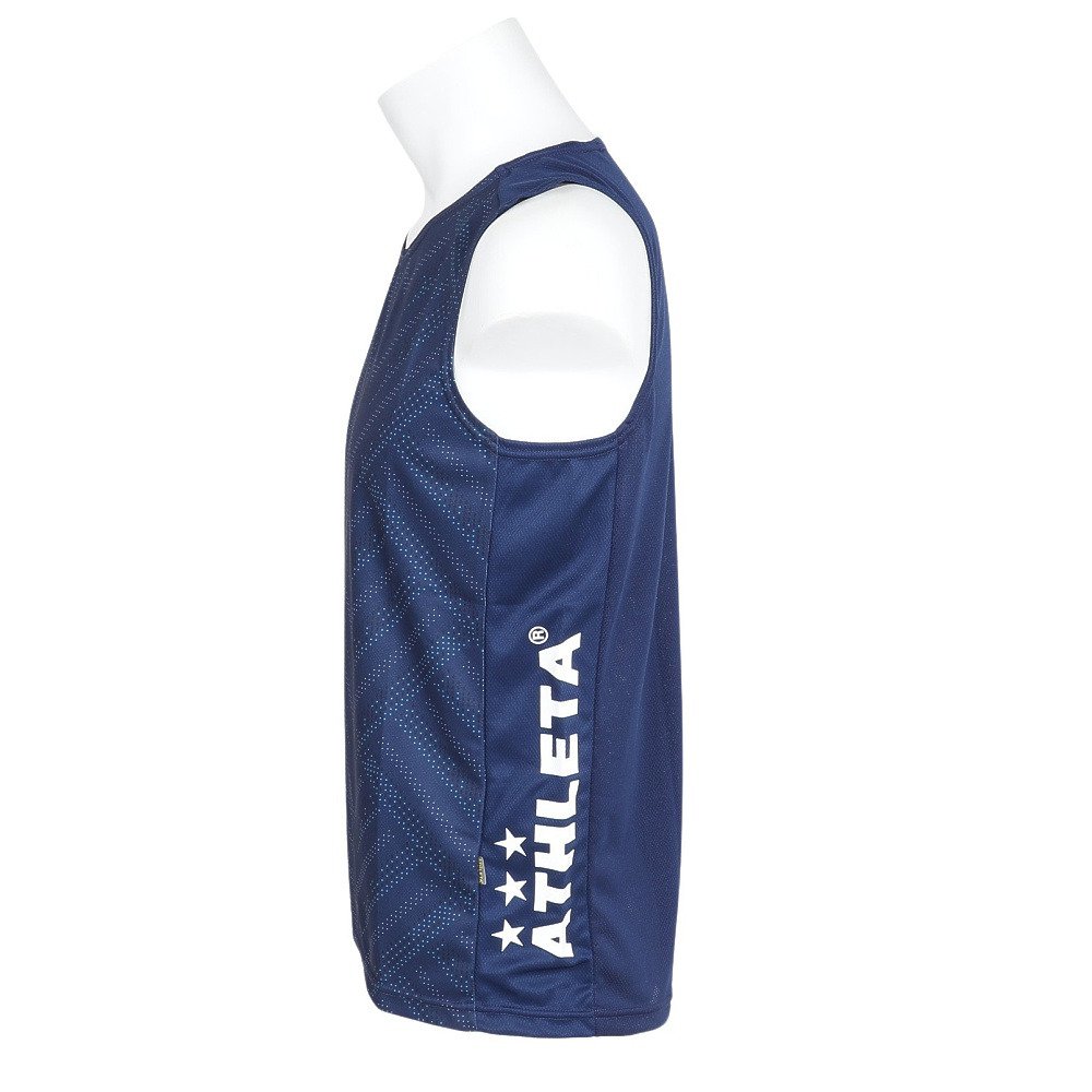 アスレタ（ATHLETA）（メンズ）サッカー フットサルウェア ノースリーブプラクティスシャツ 1099 NVY