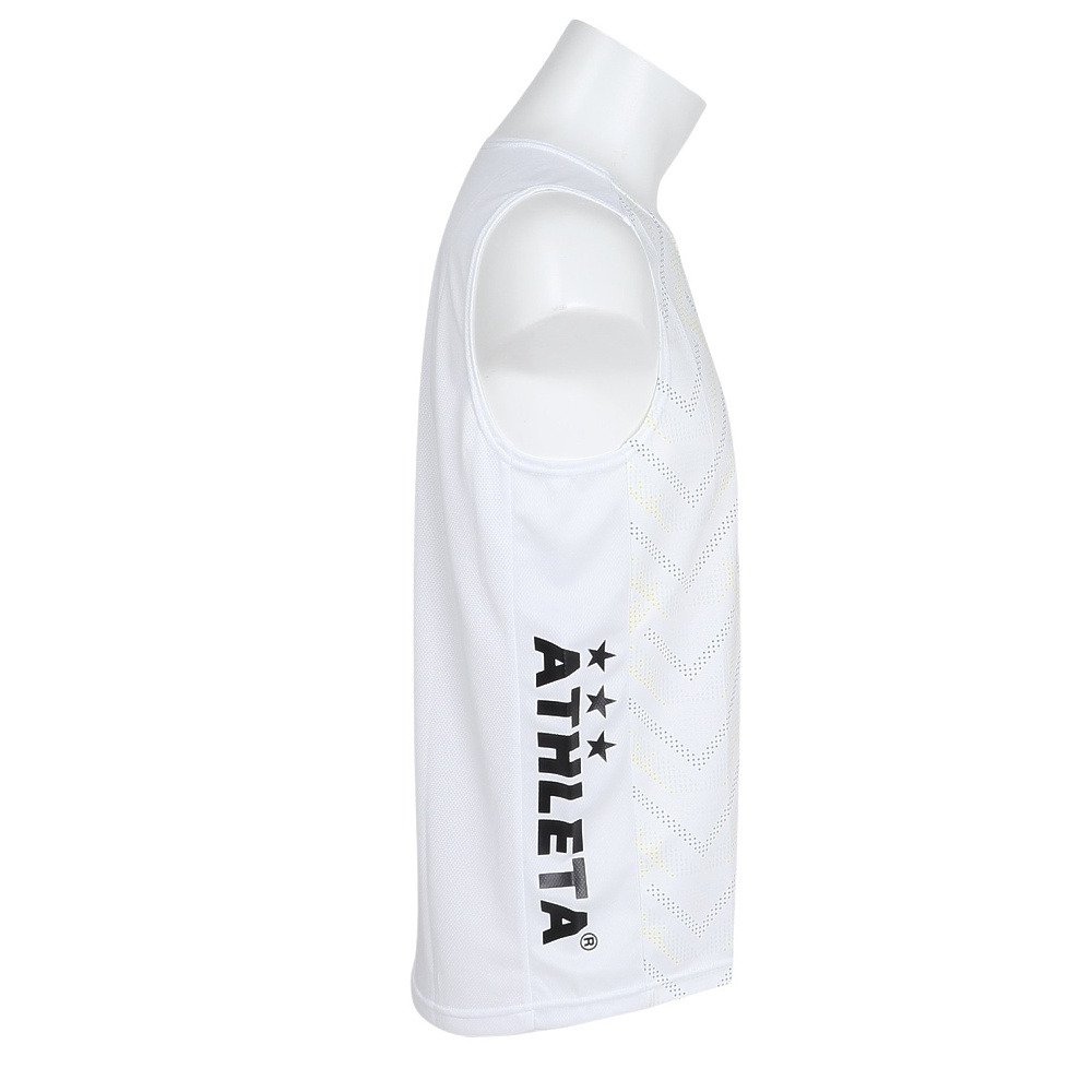 アスレタ（ATHLETA）（メンズ）サッカー フットサルウェア ノースリーブプラクティスシャツ 1099 WHT