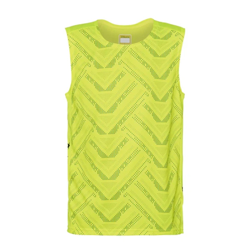 アスレタ（ATHLETA）（メンズ）サッカー フットサルウェア グラフィック ノースリーブプラシャツ 1099 YEL
