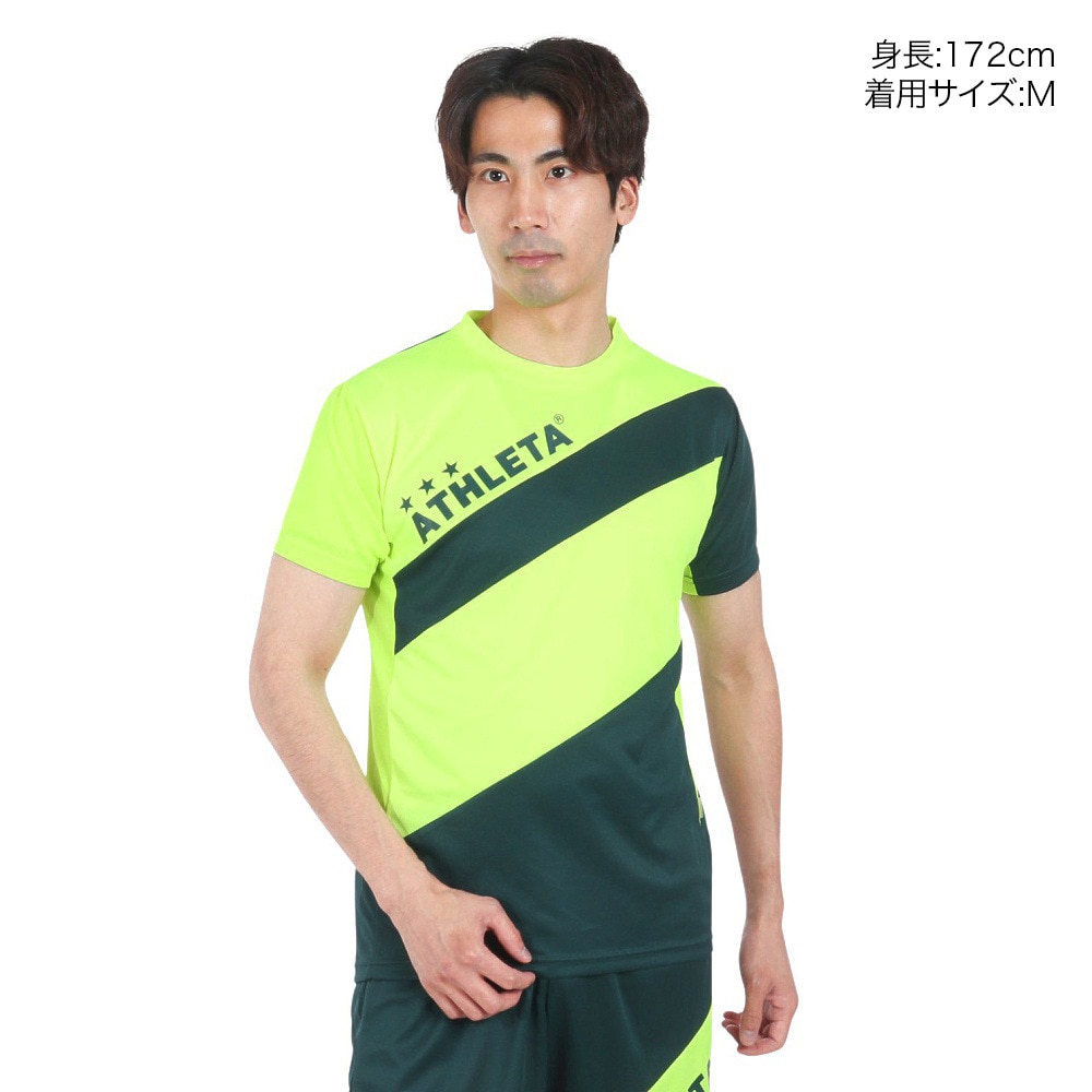 アスレタ（ATHLETA）（メンズ）サッカー フットサルウェア プラクティス上下セット 2405 YEL