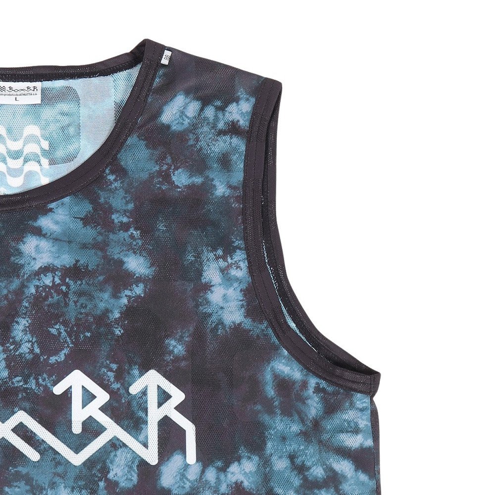 アスレタ（ATHLETA）（メンズ）サッカー フットサルウェア グラフィック プラクティス タンクトップ BR0279 BLK