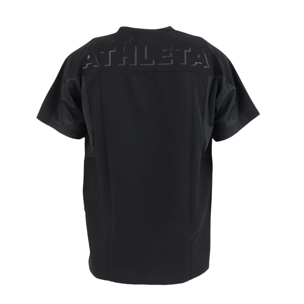 アスレタ（ATHLETA）（メンズ）サッカー フットサルウェア ライトプラシャツ REI-1171 BLK 速乾