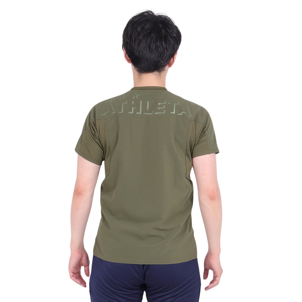 アスレタ（ATHLETA）（メンズ）サッカー フットサルウェア ライトプラシャツ REI-1171 KHK 速乾