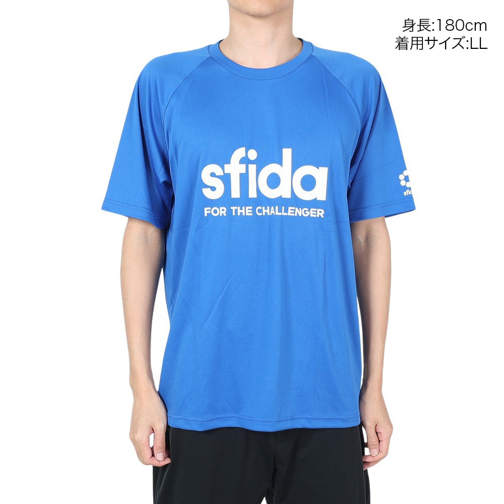 スフィーダ（SFIDA）（メンズ）サッカー フットサルウェア BPプラクティスシャツ 半袖 22 SA-22834 BLU