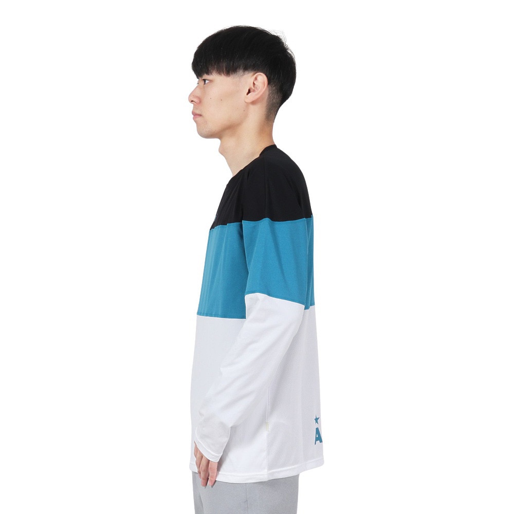 アスレタ（ATHLETA）（メンズ）サッカー フットサルウェア カラーブロックプラ 長袖Tシャツ 3388 FSA