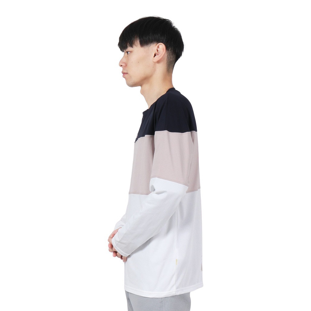 アスレタ（ATHLETA）（メンズ）サッカー フットサルウェア カラーブロックプラ 長袖Tシャツ 3388 GPN