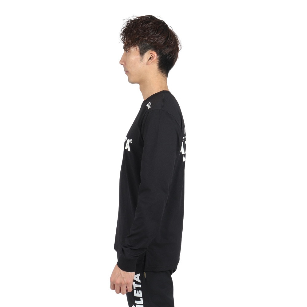 アスレタ（ATHLETA）（メンズ）サッカー フットサルウェア ロングTシャツ XE-455 BLK