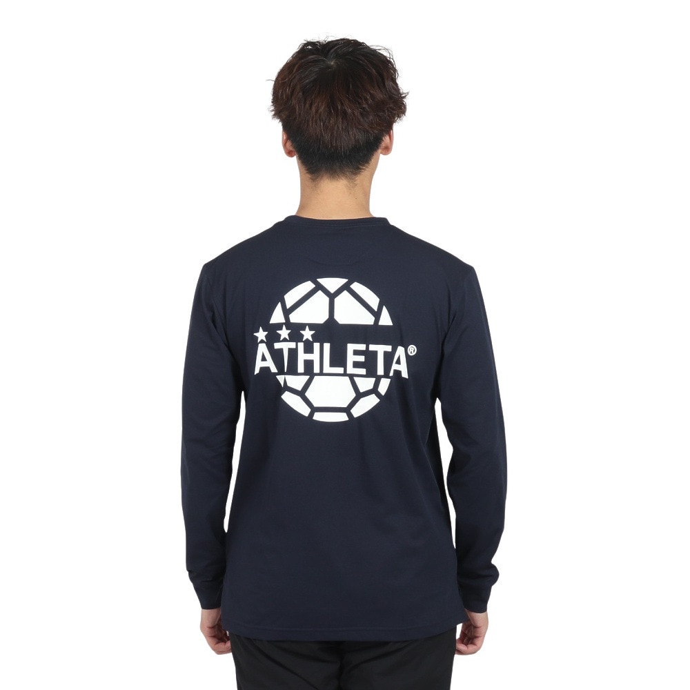 アスレタ（ATHLETA）（メンズ）サッカー フットサルウェア ロングTシャツ XE-455 NVY