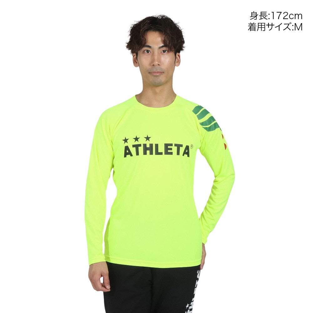 アスレタ（ATHLETA）（メンズ）サッカー フットサルウェア ロング プラクティス Tシャツ XE-456 FYE