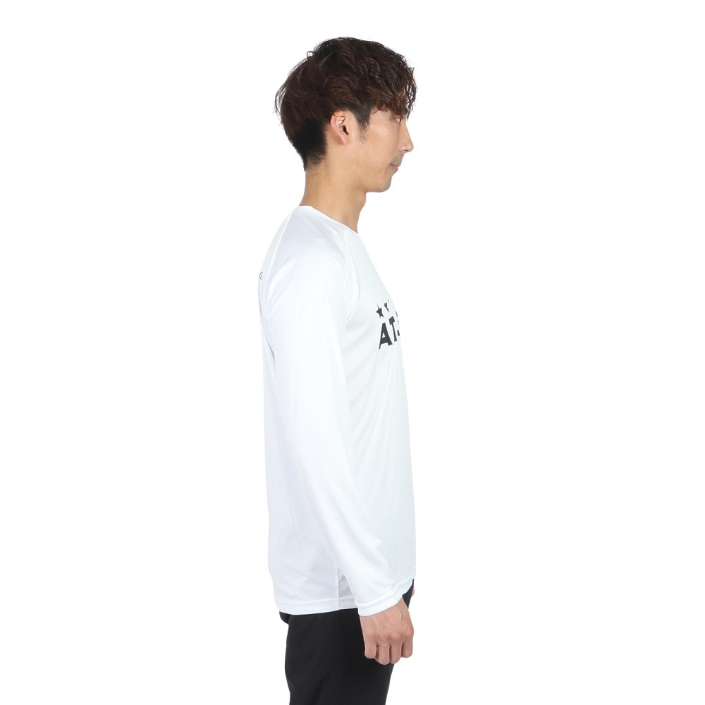 アスレタ（ATHLETA）（メンズ）サッカー フットサルウェア ロング プラクティス Tシャツ XE-456 WHT