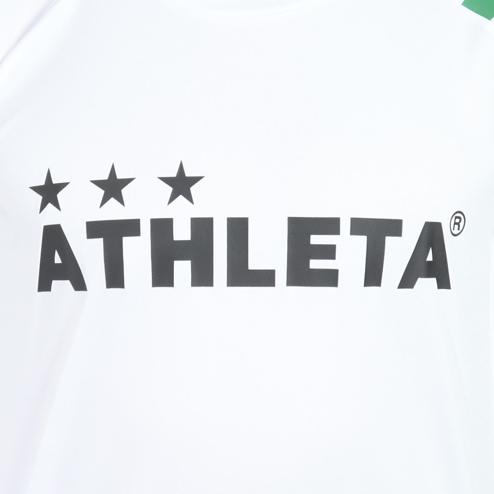 アスレタ（ATHLETA）（メンズ）サッカー フットサルウェア ロング プラクティス Tシャツ XE-456 WHT
