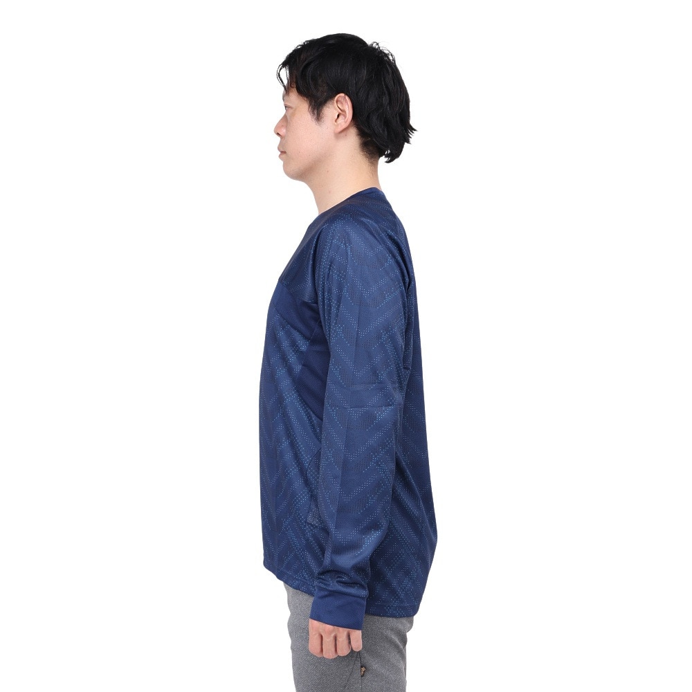 アスレタ（ATHLETA）（メンズ）サッカー フットサルウェア グラフィックプラシャツ 2409 NVY