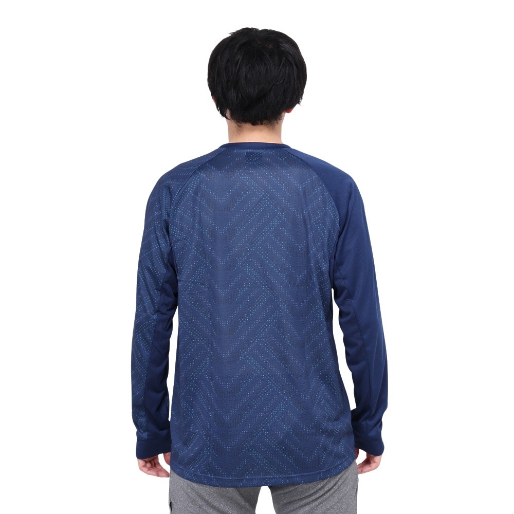 アスレタ（ATHLETA）（メンズ）サッカー フットサルウェア グラフィックプラシャツ 2409 NVY