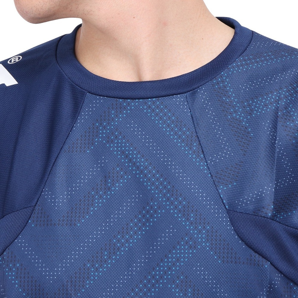 アスレタ（ATHLETA）（メンズ）サッカー フットサルウェア グラフィックプラシャツ 2409 NVY