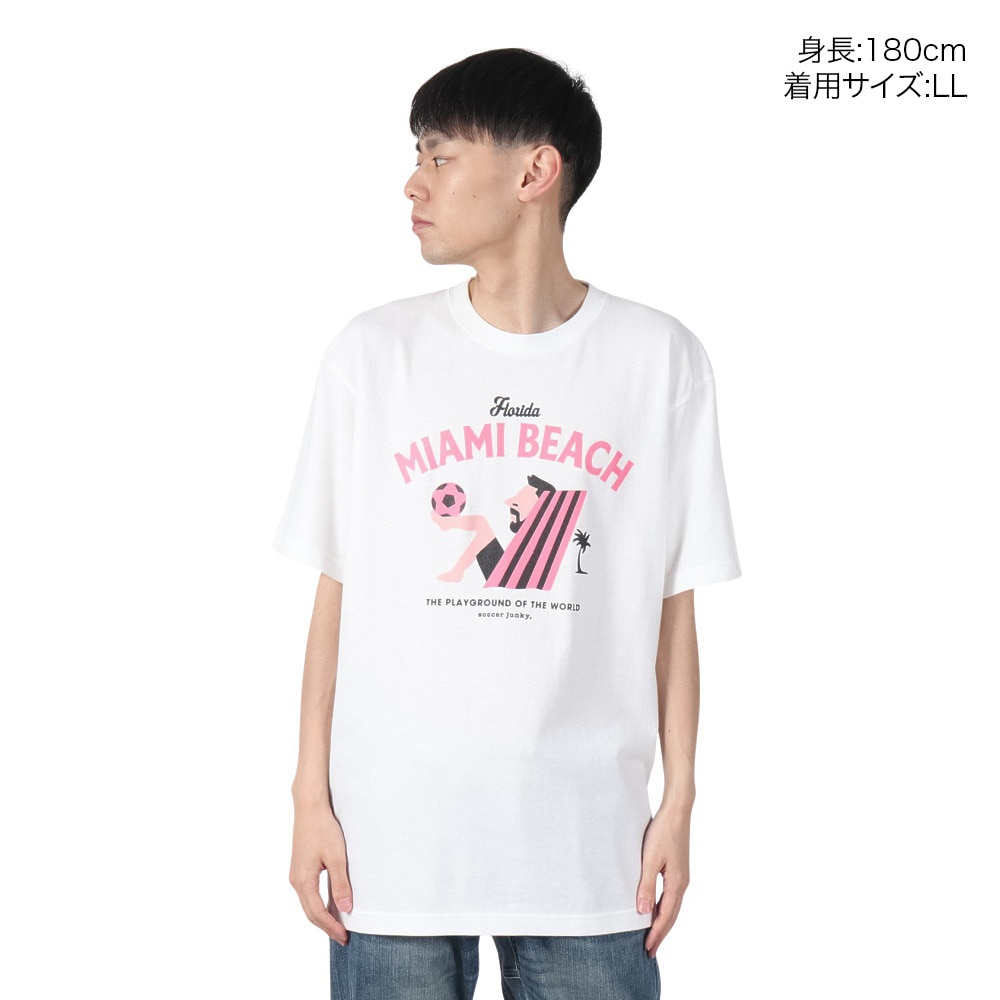 サッカージャンキー（soccer junky）（メンズ）サッカー フットサルウェア プラクティスシャツ MIAMI+10 SJ23F50-01