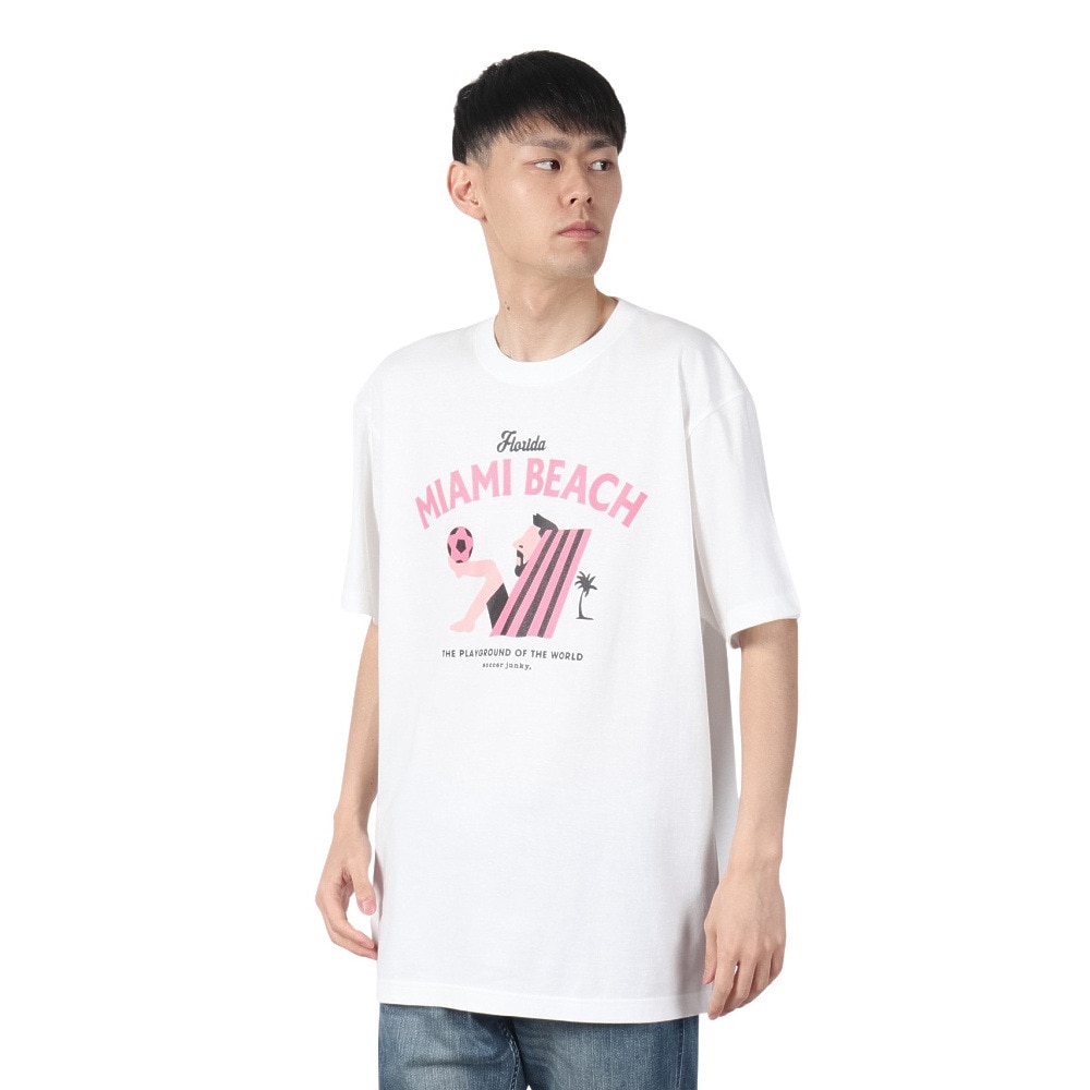 サッカージャンキー（soccer junky）（メンズ）サッカー フットサルウェア プラクティスシャツ MIAMI+10 SJ23F50-01