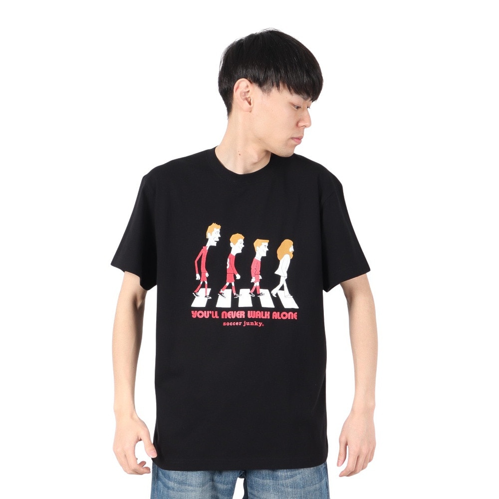 サッカージャンキー（soccer junky）（メンズ）半袖Tシャツ サッカー フットサルウェア アビーロード SJ24C68-02