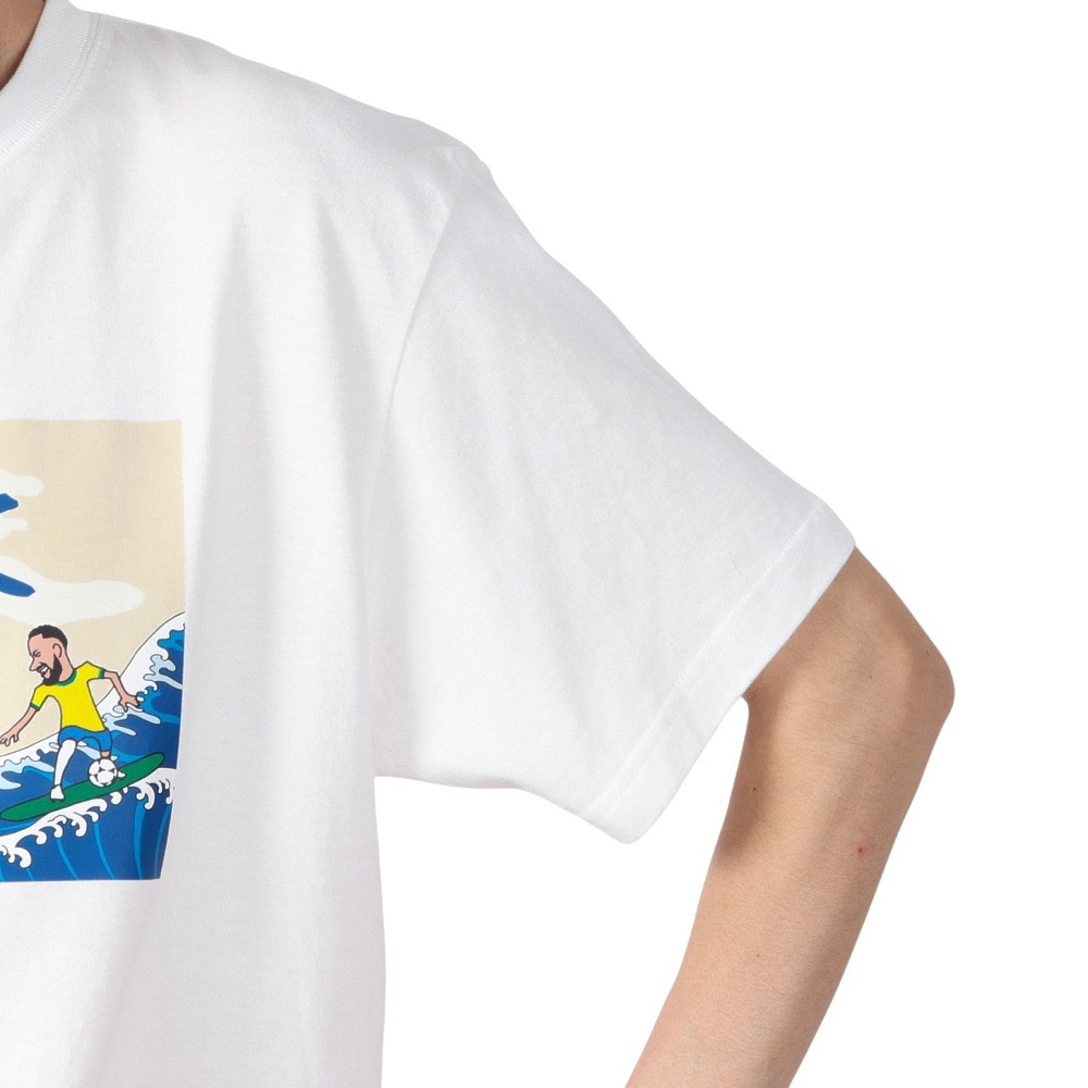 サッカージャンキー（soccer junky）（メンズ）サッカー フットサルウェア 波 半袖Tシャツ SJ24C69-01