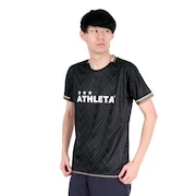 (メンズ)サッカー フットサルウェア グラフィックプラクティスシャツ 2417 BLK
