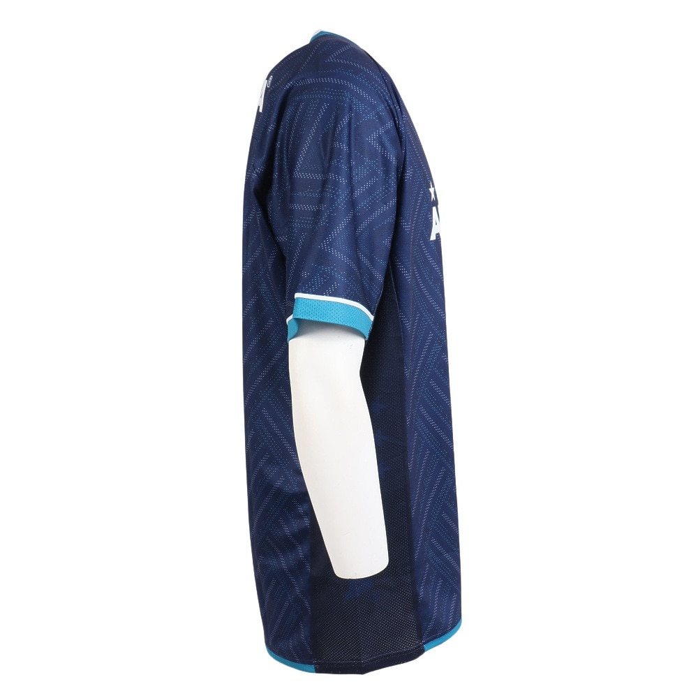 アスレタ（ATHLETA）（メンズ）サッカー フットサルウェア グラフィックプラクティスシャツ 2417 NVY