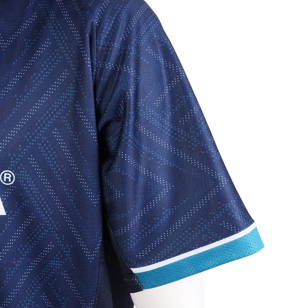 アスレタ（ATHLETA）（メンズ）サッカー フットサルウェア グラフィックプラクティスシャツ 2417 NVY