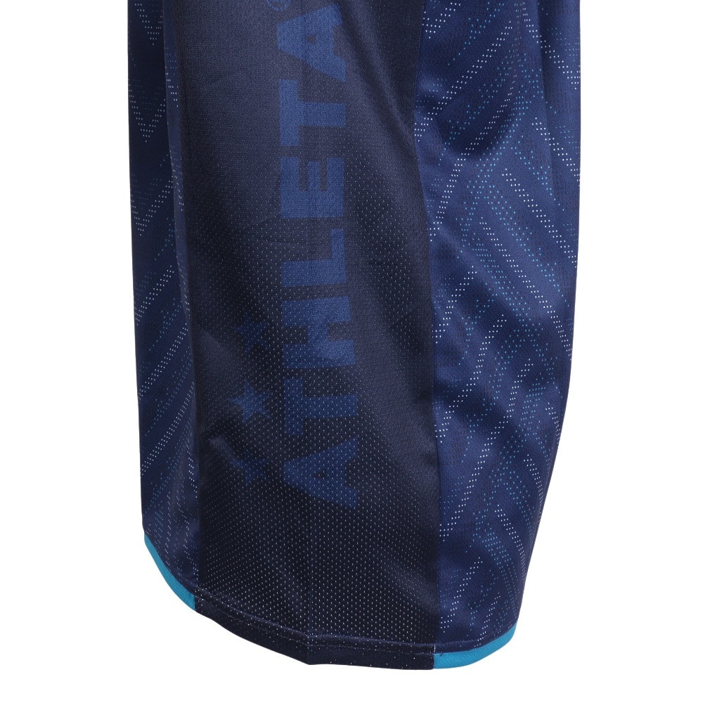 アスレタ（ATHLETA）（メンズ）サッカー フットサルウェア グラフィックプラクティスシャツ 2417 NVY