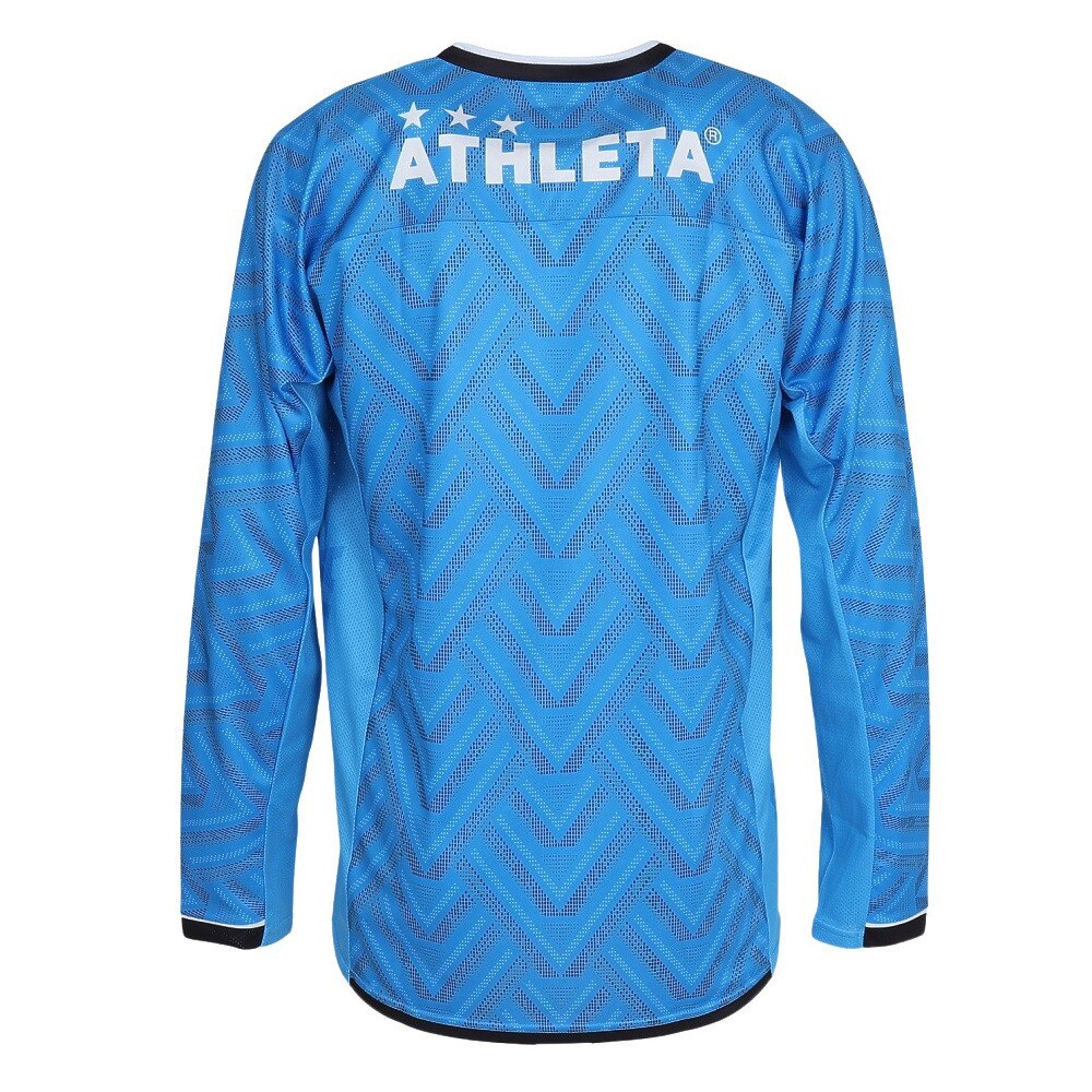 アスレタ（ATHLETA）（メンズ）サッカー フットサルウェア 長袖 グラフィック プラクティスシャツ 2418 FSA