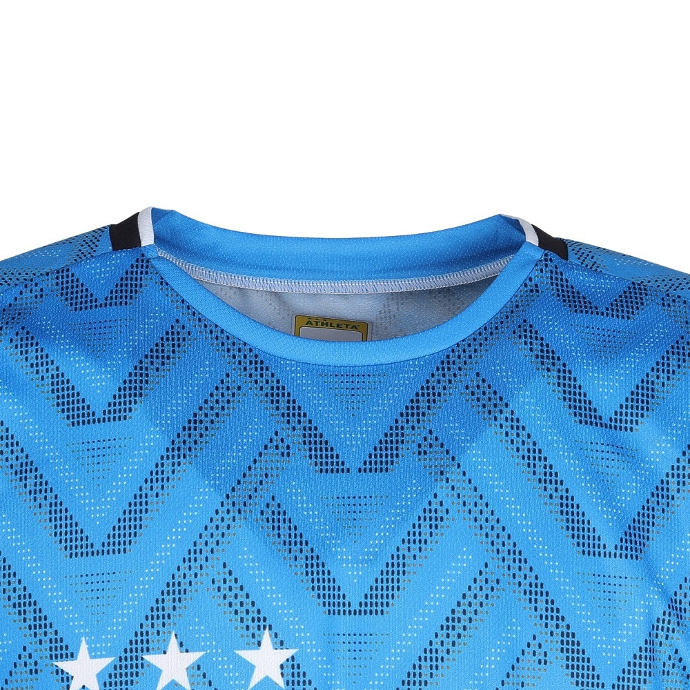 アスレタ（ATHLETA）（メンズ）サッカー フットサルウェア 長袖 グラフィック プラクティスシャツ 2418 FSA