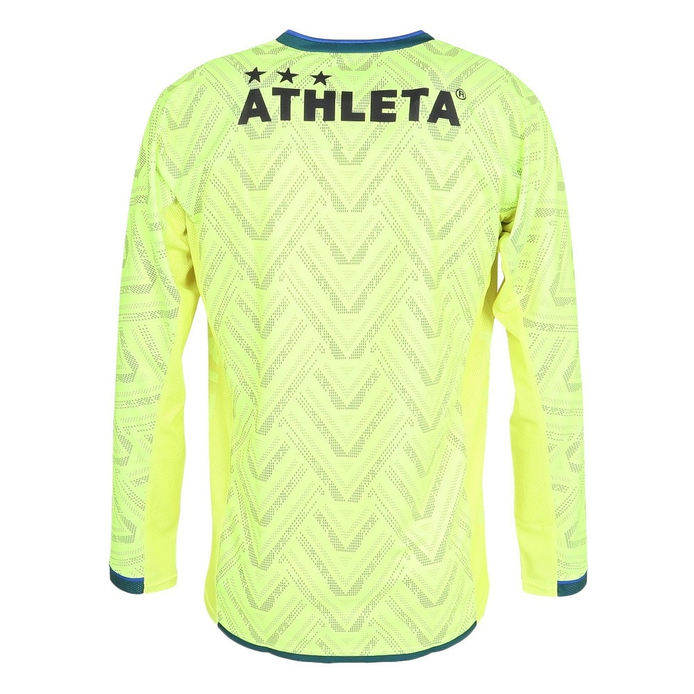 アスレタ（ATHLETA）（メンズ）サッカー フットサルウェア 長袖 グラフィック プラクティスシャツ 2418 FYE
