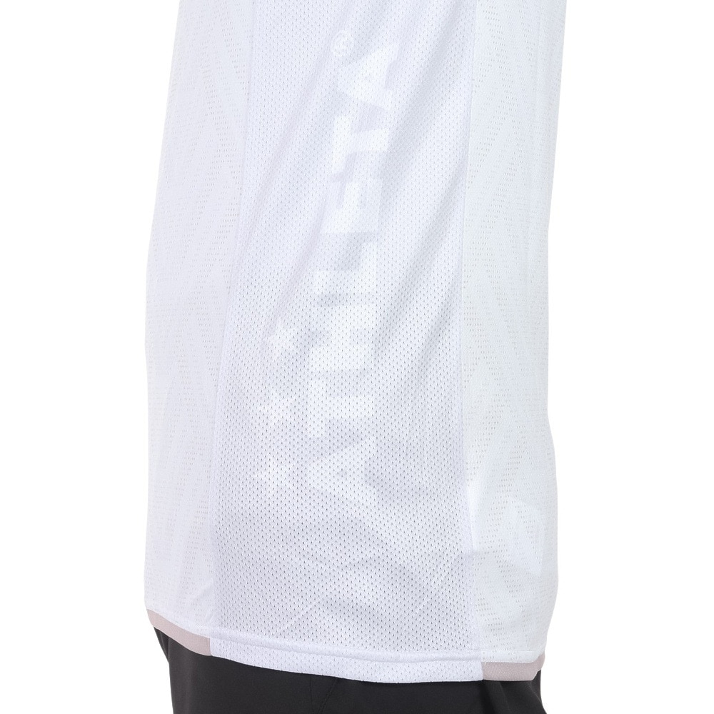 アスレタ（ATHLETA）（メンズ）サッカー フットサルウェア 長袖 グラフィック プラクティスシャツ 2418 WHT