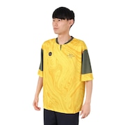 (メンズ)サッカー フットサルウェア オーバーサイズ マーブル 半袖プラシャツ GE-1003-14