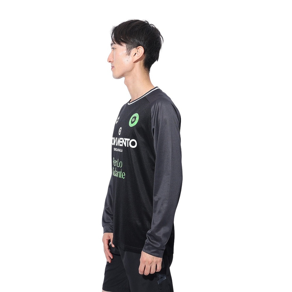 スフィーダ（SFIDA）（メンズ）長袖シャツ プラクティスＴシャツ SA-24X50 BLK
