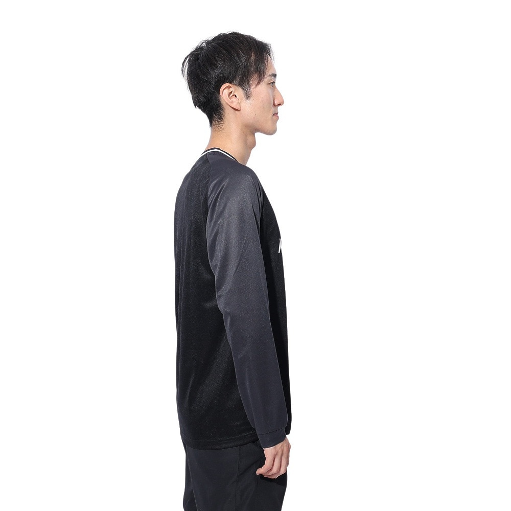 スフィーダ（SFIDA）（メンズ）長袖シャツ プラクティスＴシャツ SA-24X50 BLK