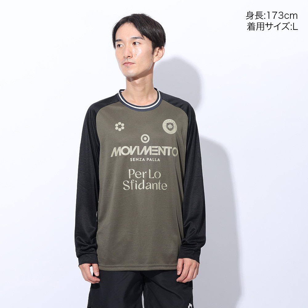 スフィーダ（SFIDA）（メンズ）長袖シャツ プラクティスＴシャツ SA-24X50 KHA