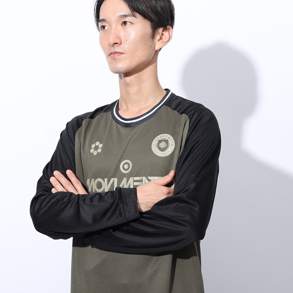 スフィーダ（SFIDA）（メンズ）長袖シャツ プラクティスＴシャツ SA-24X50 KHA