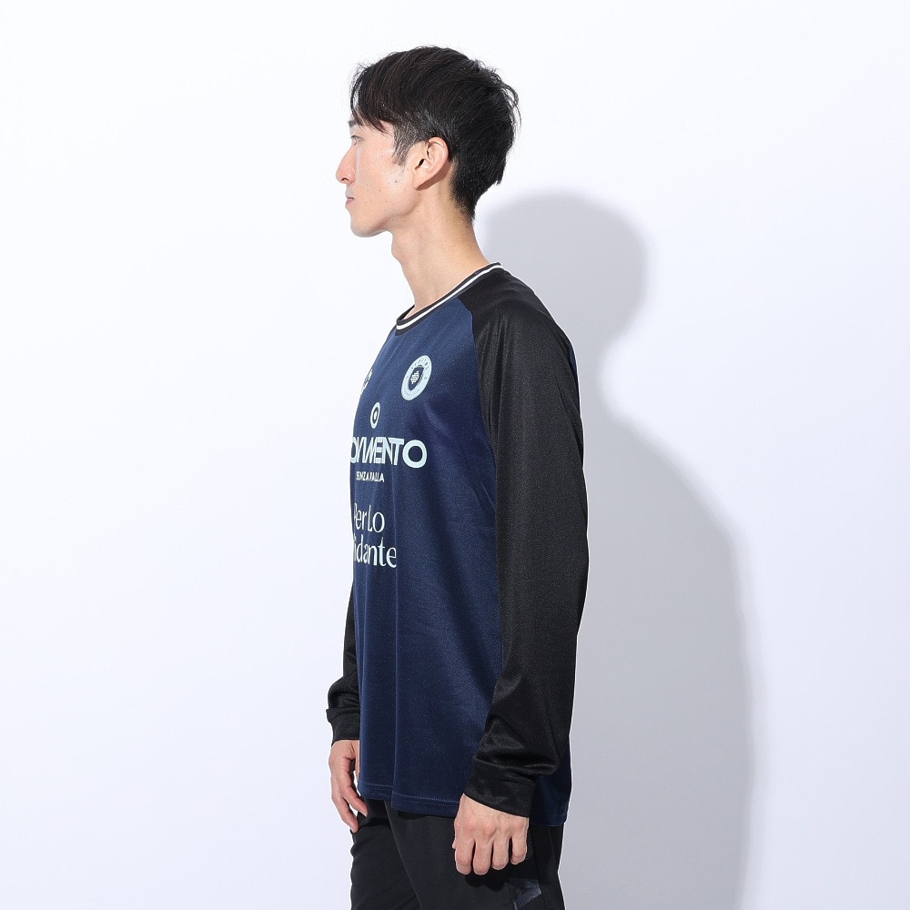 スフィーダ（SFIDA）（メンズ）長袖シャツ プラクティスＴシャツ SA-24X50 NVY