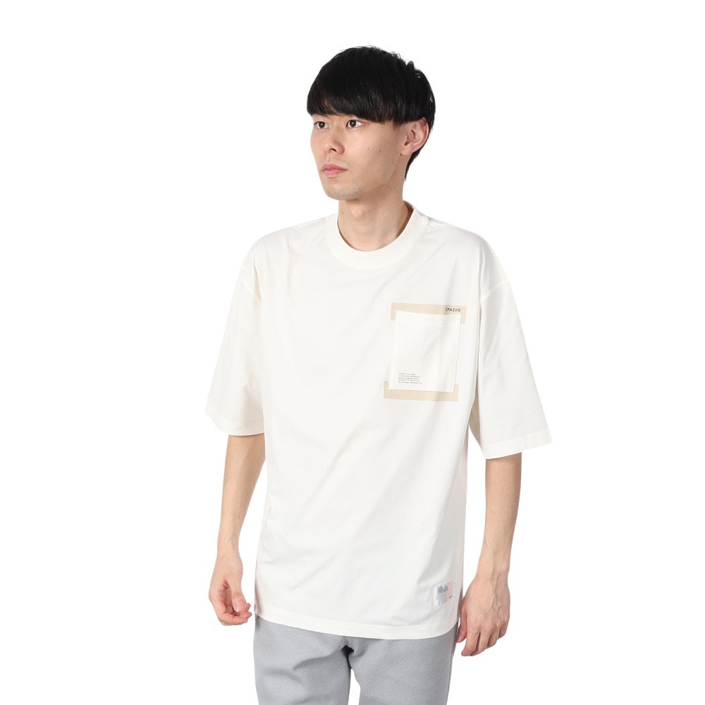 スパッツィオ（SPAZIO）（メンズ）サッカー フットサルウェア オーバーテクニカル半袖Tシャツ GE1031-01
