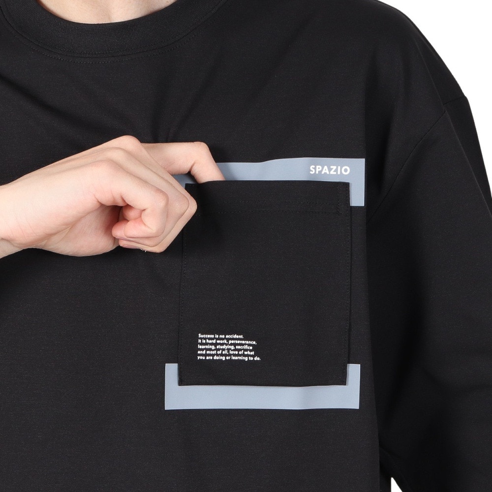 スパッツィオ（SPAZIO）（メンズ）サッカー フットサルウェア 24SS オーバーテクニカルTシャツ GE1031-02